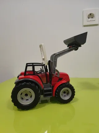 Tractor Playmobil Rojo con Pala