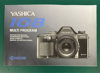 Manual Instrucciones Yashica 108 Multi Program