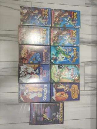 Lote VHS Disney Classici