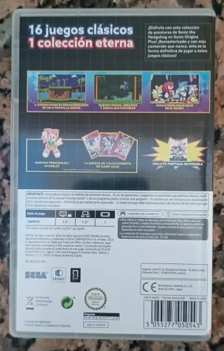 Nintendo Switch Sonic Origins Plus