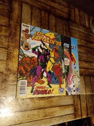 LOS 4 FANTÁSTICOS 1984 FORUM LOTE (76/77/78)