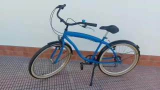 Bicicleta Chopper Azul