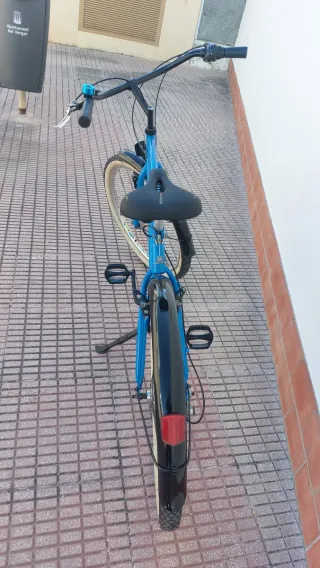 Bicicleta Chopper Azul