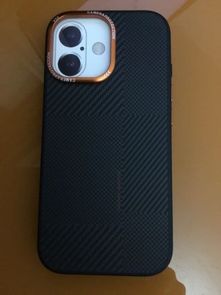 Funda iPhone 17 en Fibra Carbono con Magsafe