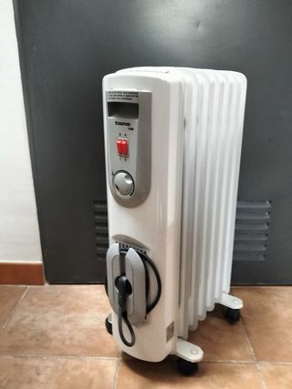 Radiador de aceite blanco