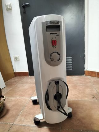 Radiador de aceite blanco