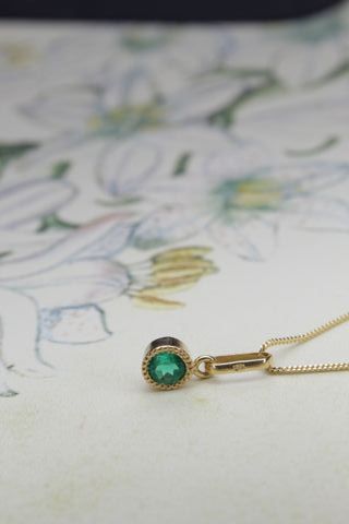 Conjunto oro 18ct esmeralda certificada