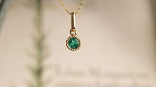 Conjunto oro 18ct esmeralda certificada