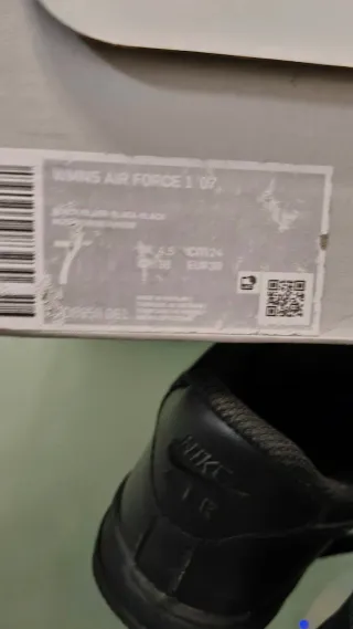 Zapatillas Nike Air Force 1 Negras