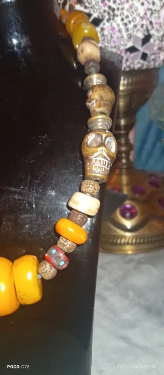 Collar antiguo África multicolor