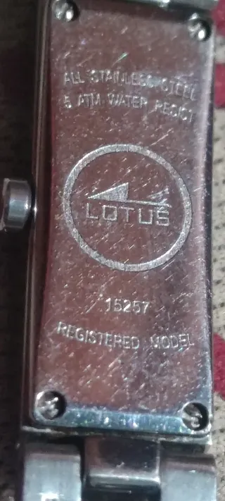 Reloj Lotus Acero Mujer