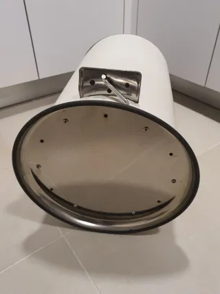 Cubo basura con pedal Mjösa Ikea 12 litros blanco