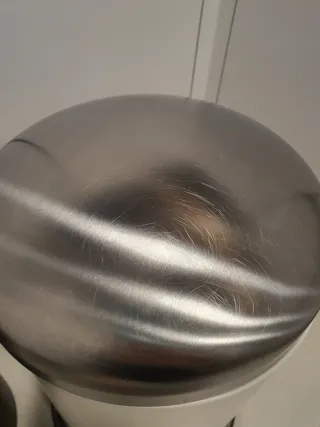 Cubo basura con pedal Mjösa Ikea 12 litros blanco