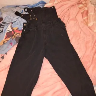 Peto Vaquero Negro Denim