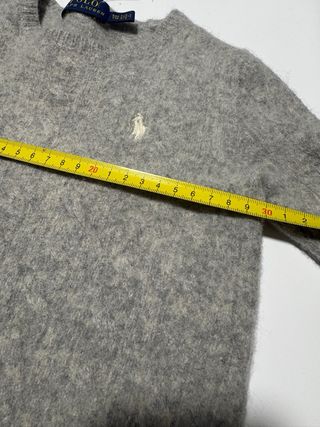 Jersey niño Lana Merino Ralph Lauren Gris