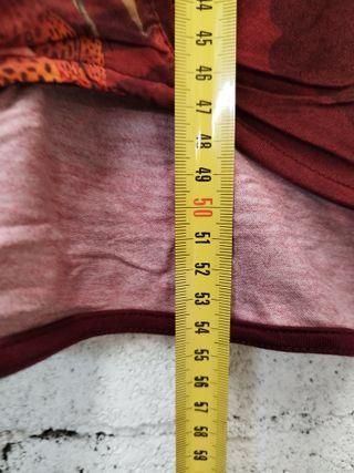 Camiseta Desigual Estampada Roja