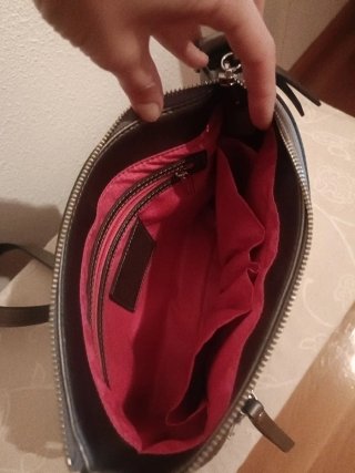 Bolso bandolera plateado Tous