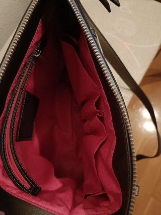 Bolso bandolera plateado Tous