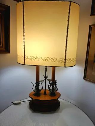 Lámpara de mesa vintage