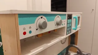 Cocinita Madera Aldi Luz y Sonido