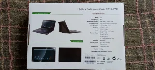 KLIPAD 2-in-1 Tablet con Teclado Negro