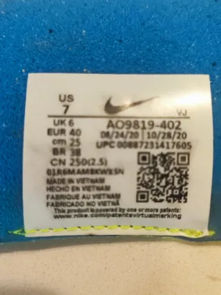 Nike Odyssey React Scarpe Running Tg 40