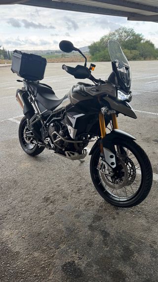 Baúl Top Case Negro Triumph tiger