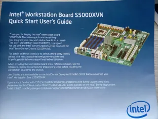 Placa Base Intel Server Board S5000XVN