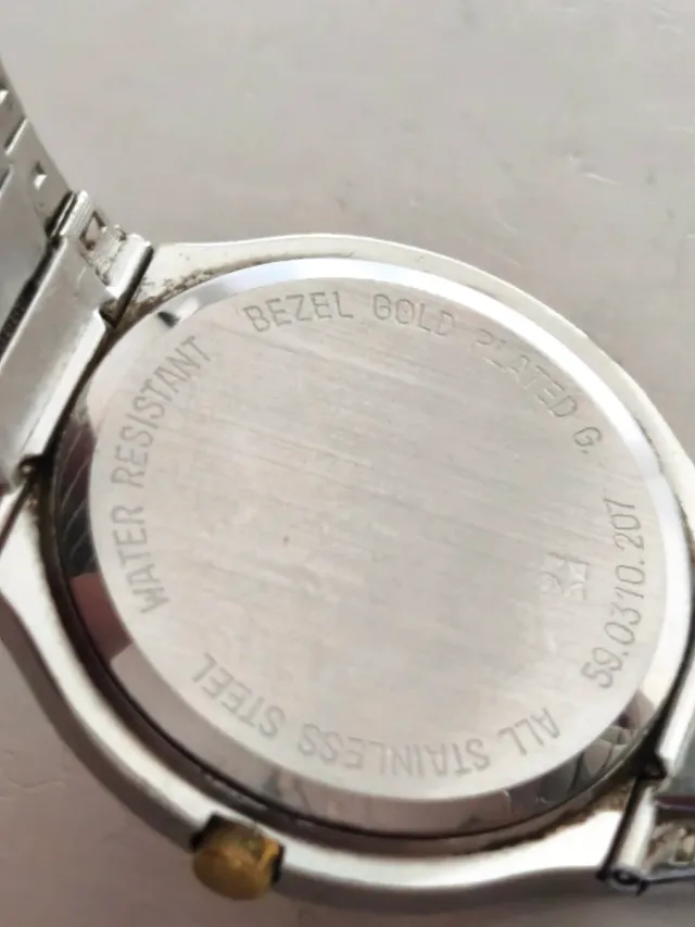 Zenith Espada Orologio Oro Argento