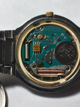 Zenith Espada Orologio Oro Argento