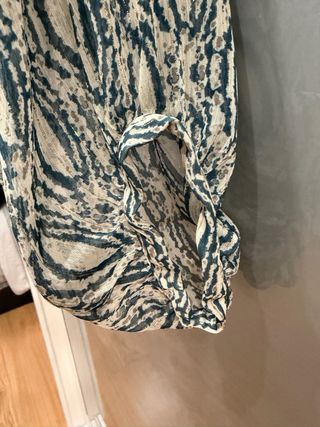 Blusa Zara Estampada Talla XS