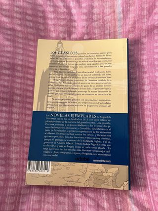 NOVELAS EJEMPLARES DE CERVANTES PARA ESTUDIANTES