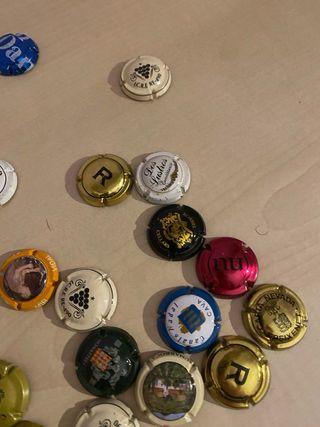 Lote chapas cava variadas