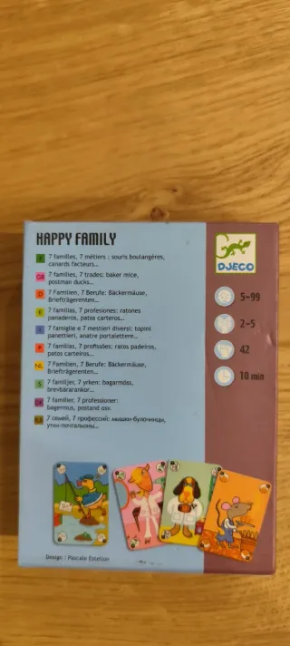 Juego de mesa Happy Family Djeco