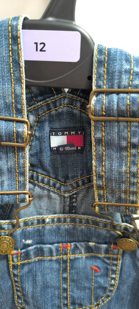 Peto vaquero Tommy Hilfiger T. 6-18 meses