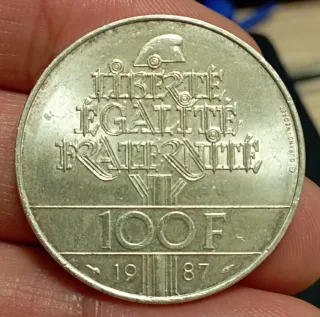 100 Franchi Argento 1987 Francia