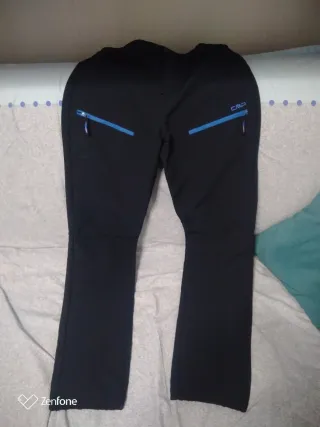 Pantaloni trekking CMP blu con zip