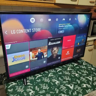 Televisor LG  43 smart tv wifi 4k Negro