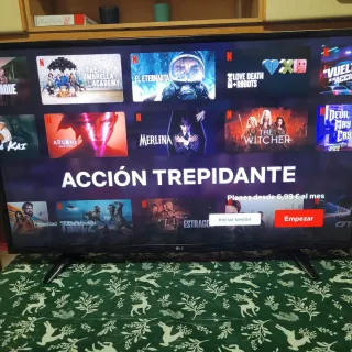 Televisor LG  43 smart tv wifi 4k Negro