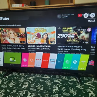 Televisor LG  43 smart tv wifi 4k Negro