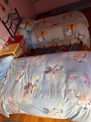 2 Camas 80cm Madera. Acepto ofertas.