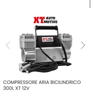 Compressore Aria Bicilindrico 300L 12v