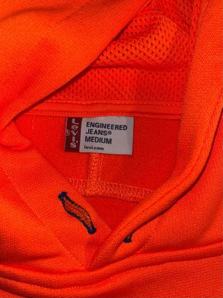 Felpa Levi's Engineered M tech y2k hoodie vintage