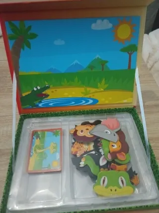 Juego de mesa magnético Playtive animales