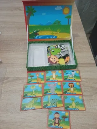 Juego de mesa magnético Playtive animales