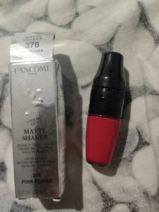 Lancome Matte Shaker 378 Pink Power Labial