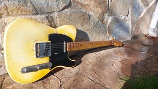 VTT relics Telecaster blonde 1950 blackguard
