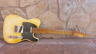 VTT relics Telecaster blonde 1950 blackguard
