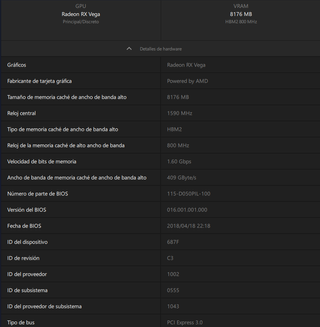 ASUS AREZ STRIX RX Vega 56 OC 8GB