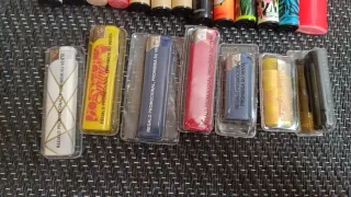 Lote 113 mecheros coleccionismo